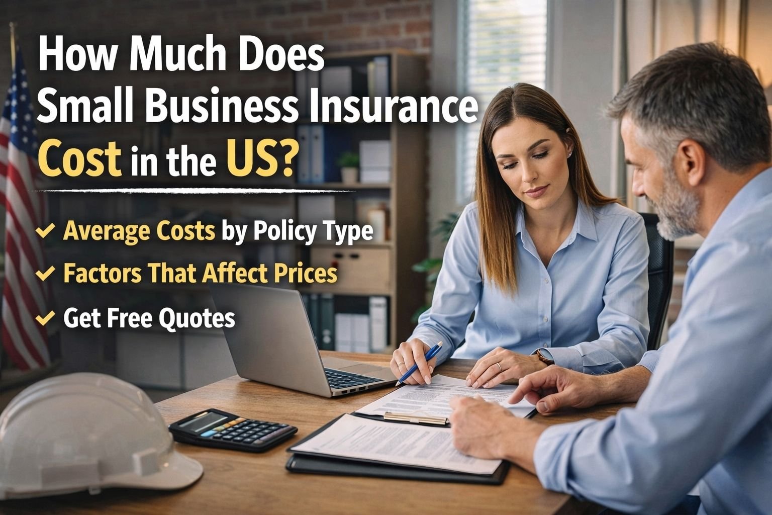 Small business insurance cost in the US